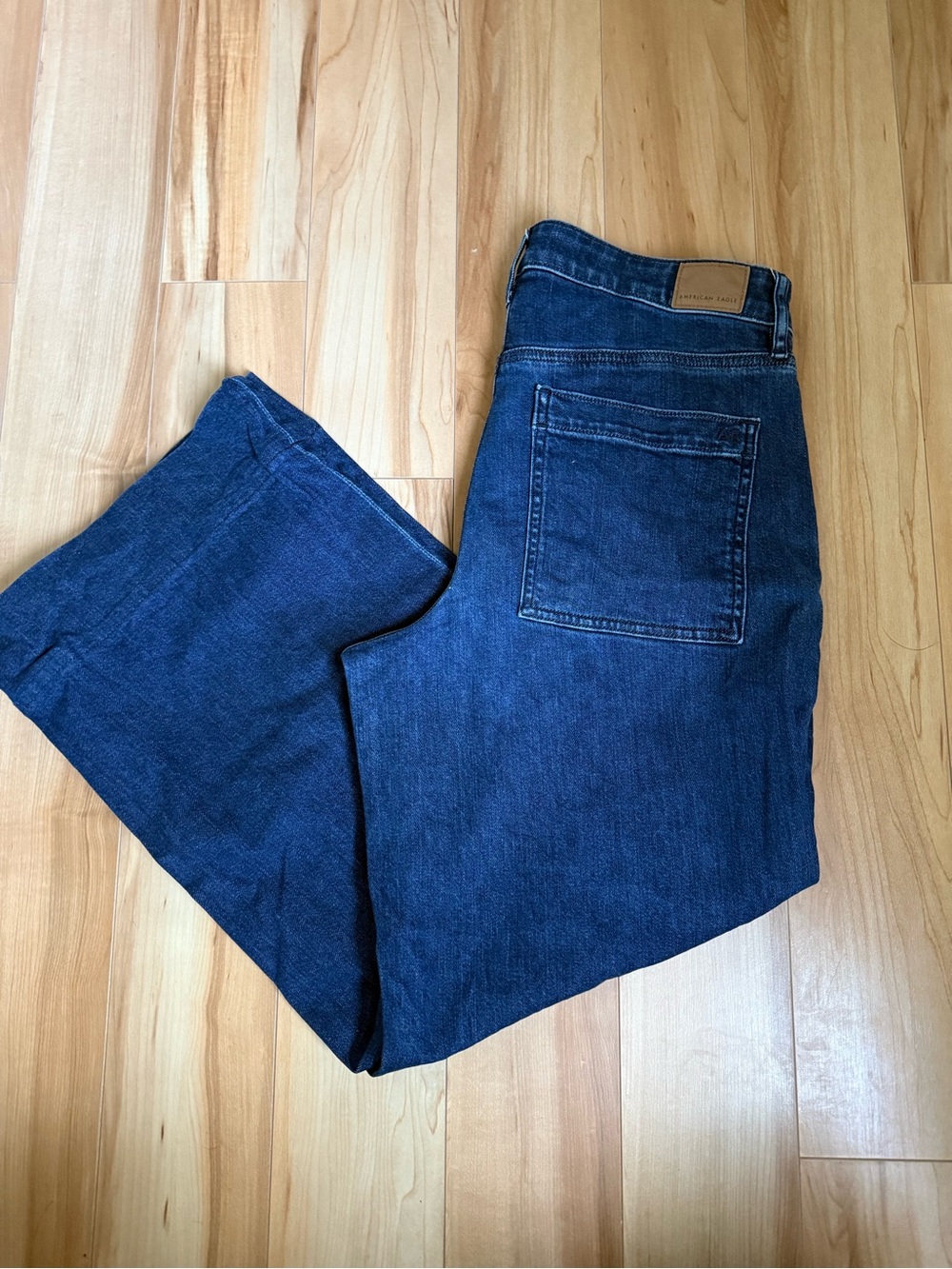 AE | super high rise baggy wide leg
